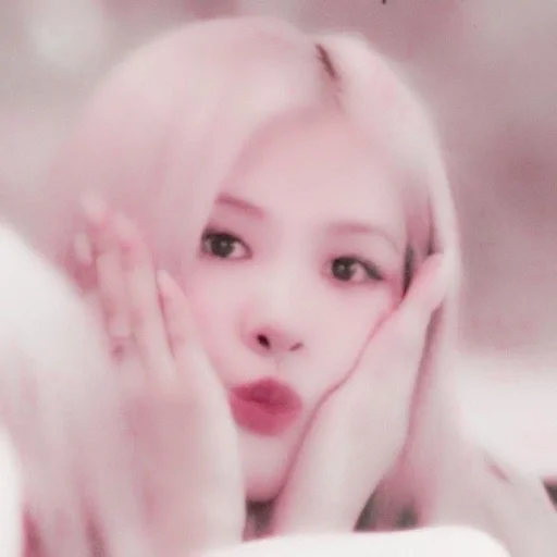 Эмодзи rose blackpink