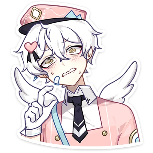 Эмодзи Почтальоны Любви Ивэлтин и Юшио