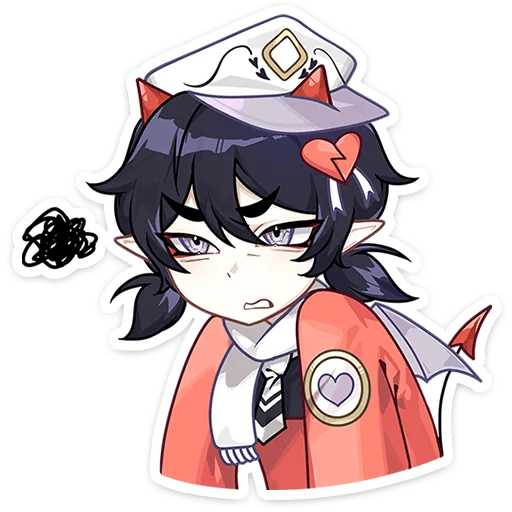 Эмодзи Почтальоны Любви Ивэлтин и Юшио