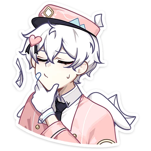 Эмодзи Почтальоны Любви Ивэлтин и Юшио