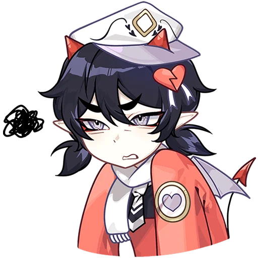 Эмодзи Почтальоны Любви Ивэлтин и Юшио Без Текста