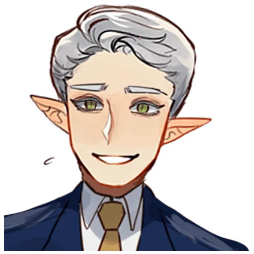 Эмодзи Эльф в костюме 2