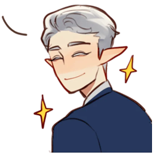 Эмодзи Эльф в костюме 2