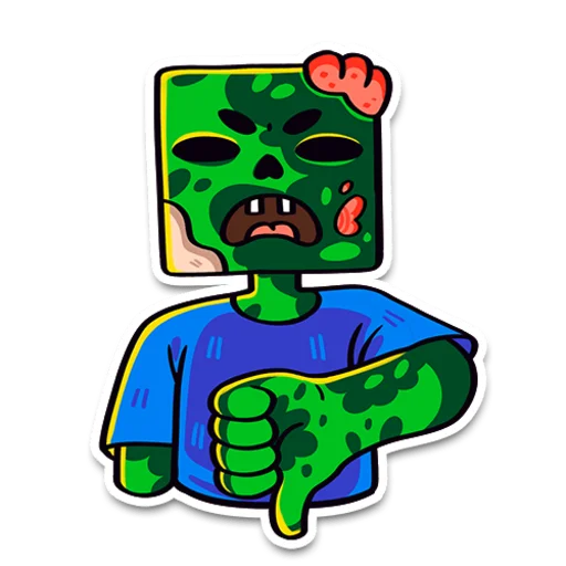 Эмодзи ProstoЗомби