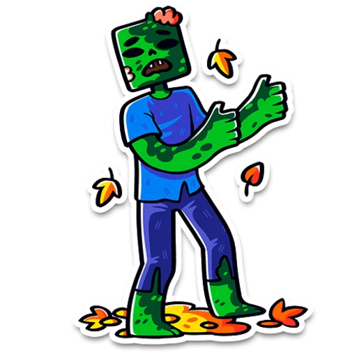 Эмодзи ProstoЗомби