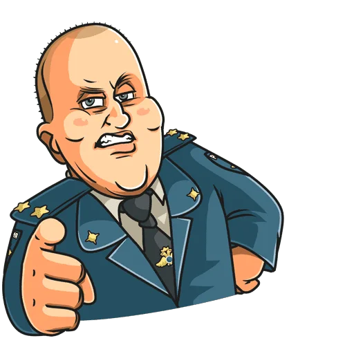 Эмодзи Полицейский с Рублевки Без Текста