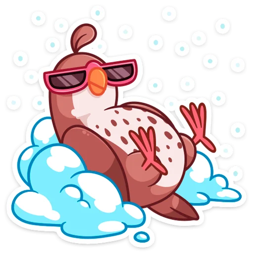 Эмодзи Птичка