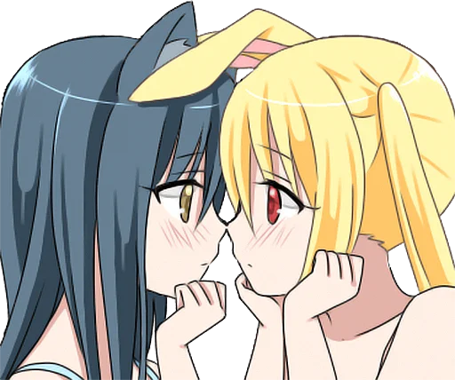 Эмодзи Girls Love Story 4 •