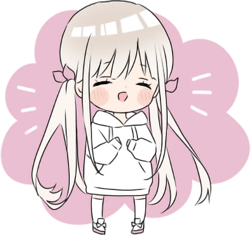 Эмодзи hoodie girl