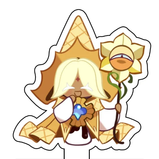 Эмодзи Pure Vanilla Cookie