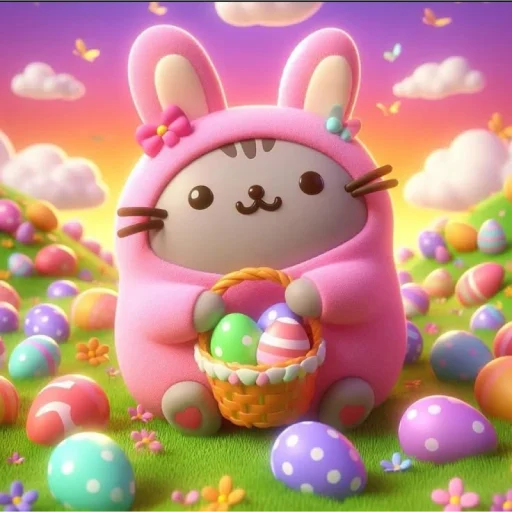 Эмодзи AI Pusheen