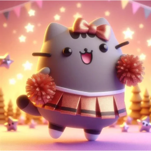 Эмодзи AI Pusheen