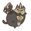Эмодзи Pusheen Overwatch by Eckru