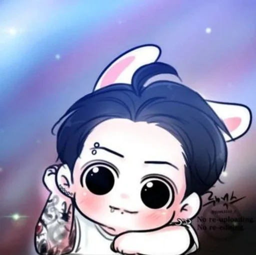 Эмодзи jungkook bts