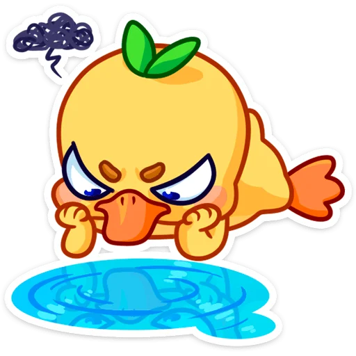 Эмодзи Утёнок Кряк