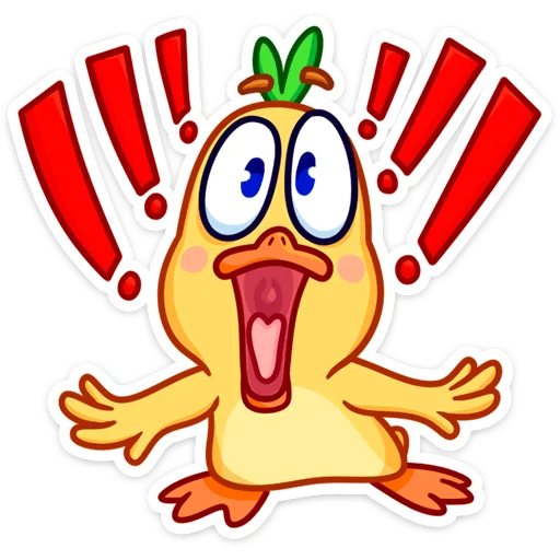 Эмодзи Утёнок Кряк