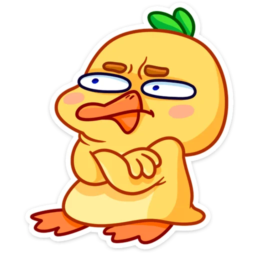 Эмодзи Утёнок Кряк