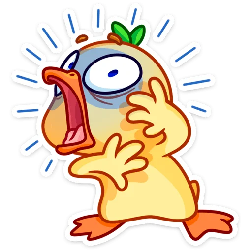 Эмодзи Утёнок Кряк