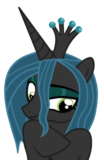 Эмодзи Queen Chrysalis
