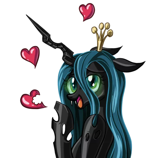 Эмодзи Queen Chrysalis 2