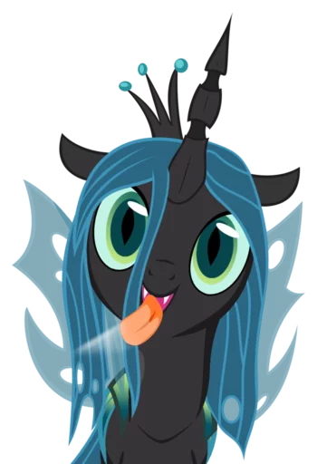 Эмодзи Queen Chrysalis 2