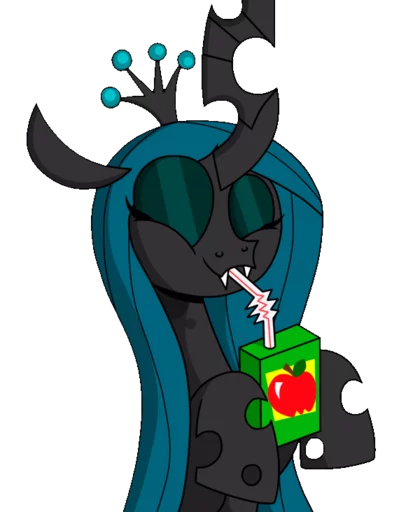 Эмодзи Queen Chrysalis 2