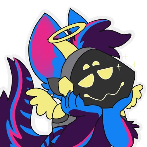 Эмодзи rasputin furry