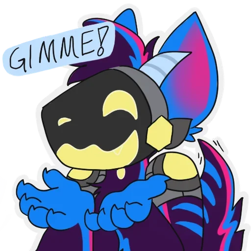 Эмодзи rasputin furry