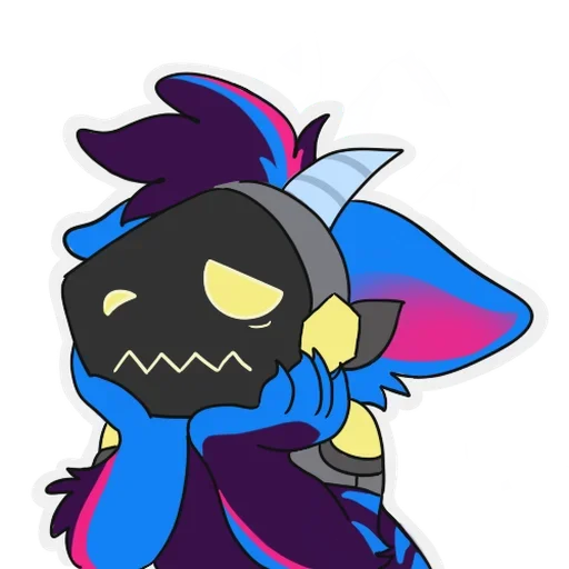 Эмодзи rasputin furry
