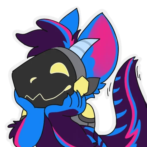 Эмодзи rasputin furry
