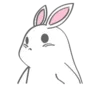 Эмодзи Rabitto-tuki