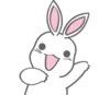 Эмодзи Rabitto-tuki