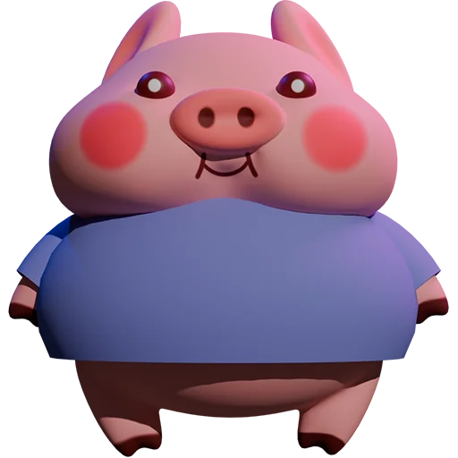 Эмодзи Random Pig Valera