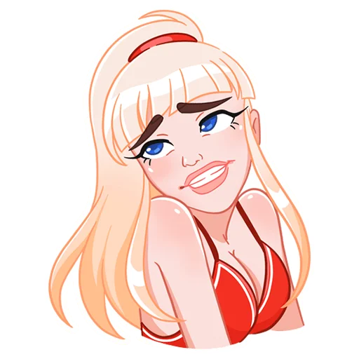 Эмодзи Отдыхаем с Каталиной