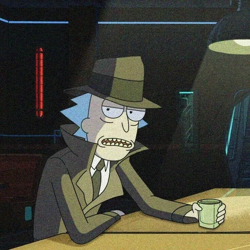 Эмодзи Rick Sanches