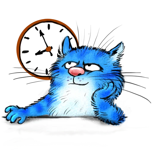 Эмодзи Rinas Blue Cats