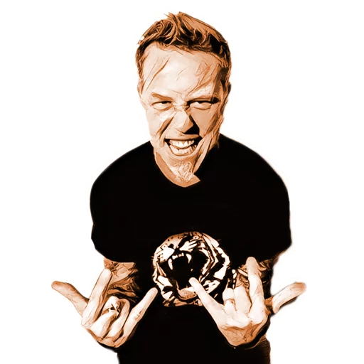 Эмодзи Rock Star v1