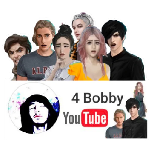 Эмодзи Клуб Романтики (4 Bobby)