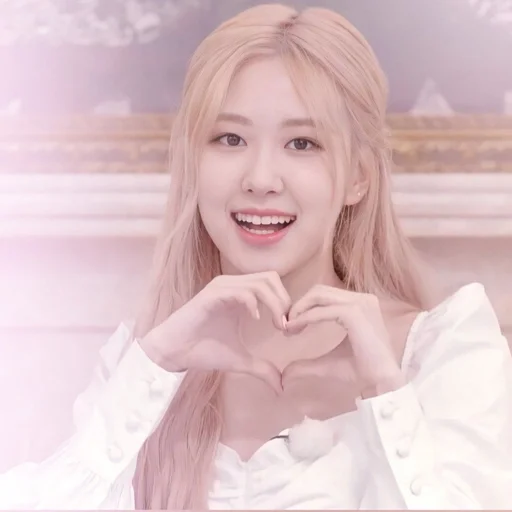 Эмодзи rose blackpink