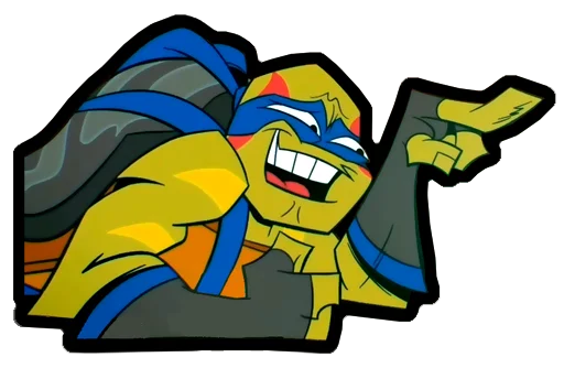 Эмодзи Rise Of The TMNT