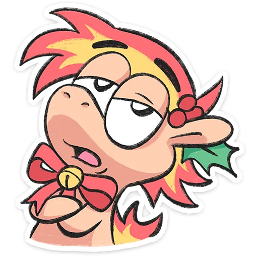 Эмодзи Конь Рубин