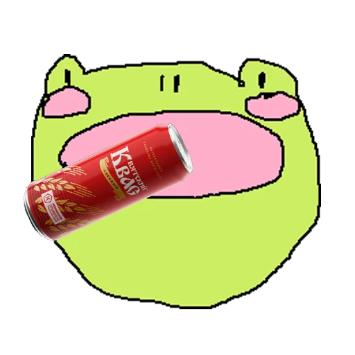 Эмодзи cursed frog Runta!! (runtadesu)