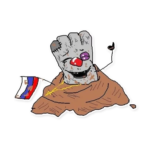 Эмодзи Квадратный Ватник