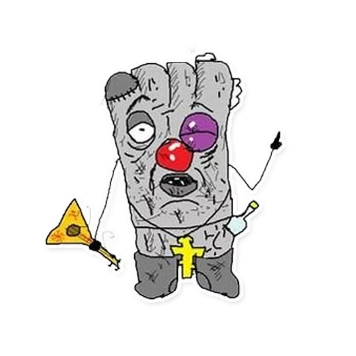 Эмодзи Квадратный Ватник