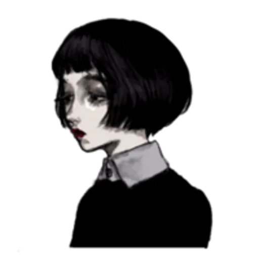 Эмодзи Грустная девочка