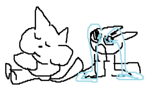 Эмодзи sad cat