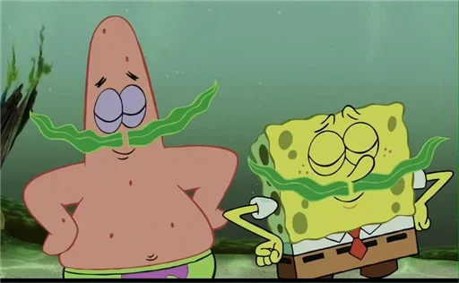 Эмодзи Самый накуренный мультик