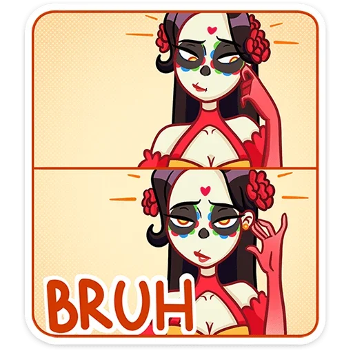 Эмодзи Санта Муэрте