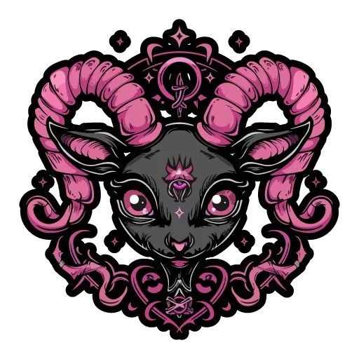 Эмодзи satanic goats
