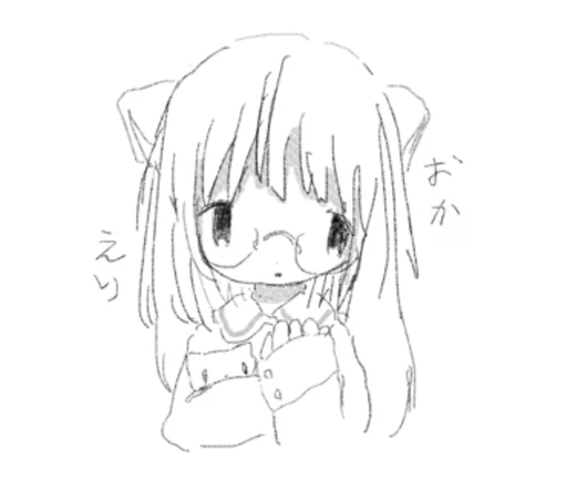 Эмодзи sayonara tenshi